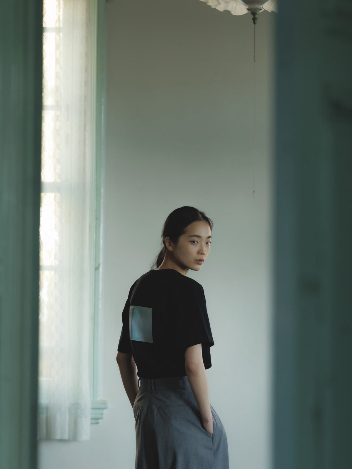 photo tee (black)