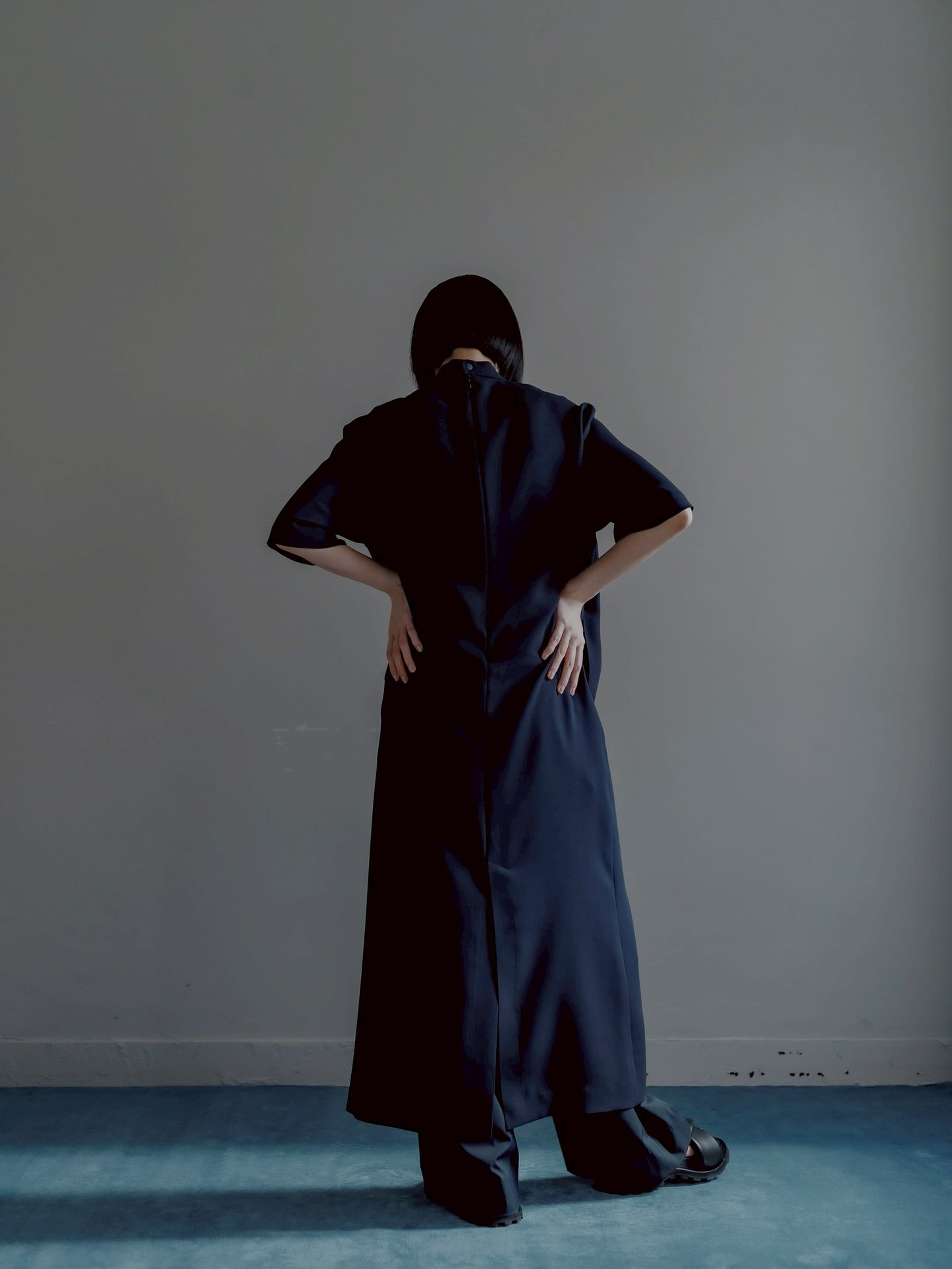 long dress (navy)