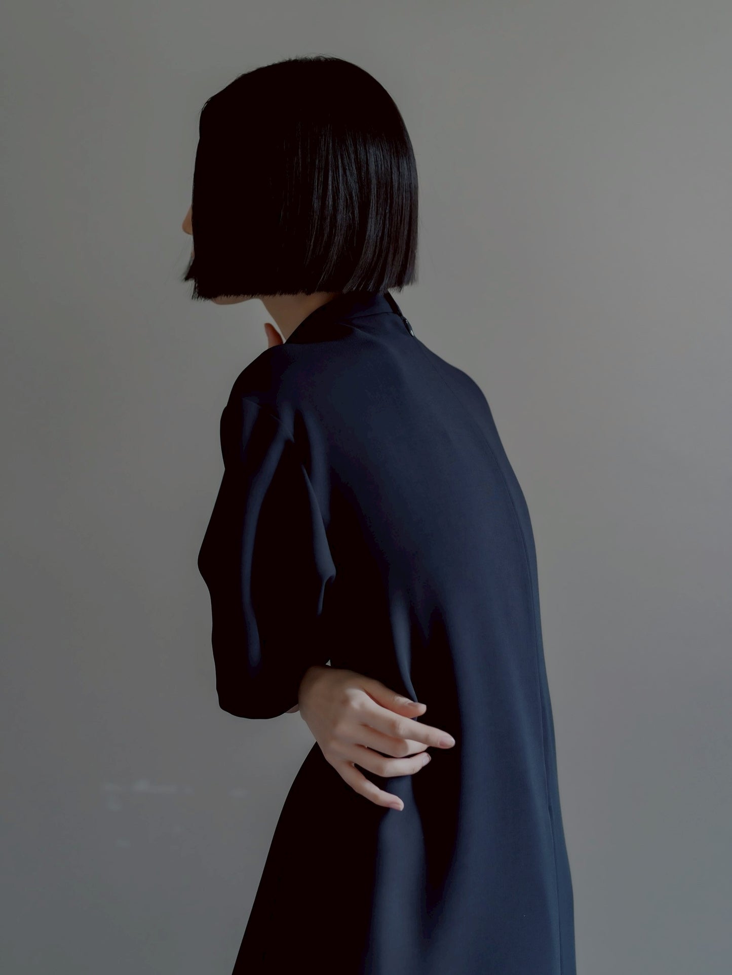 long dress (navy)