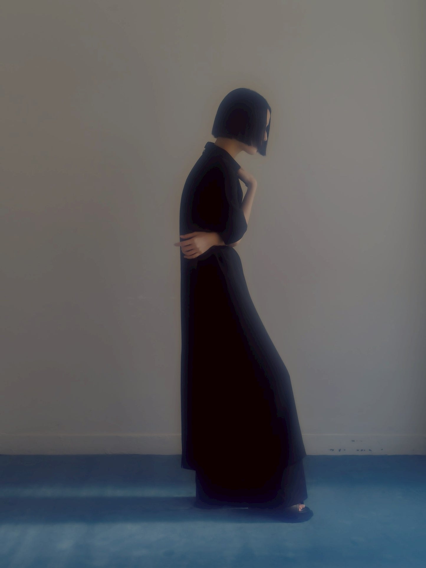 long dress (black)