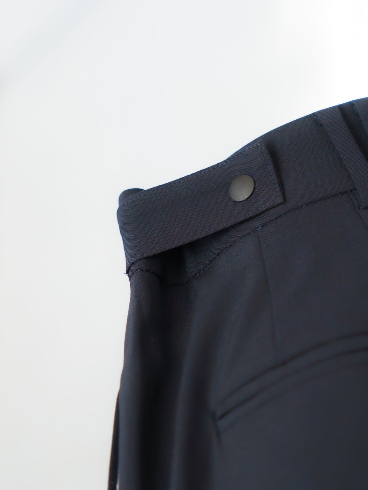 2-tuck so-wide pants (navy)