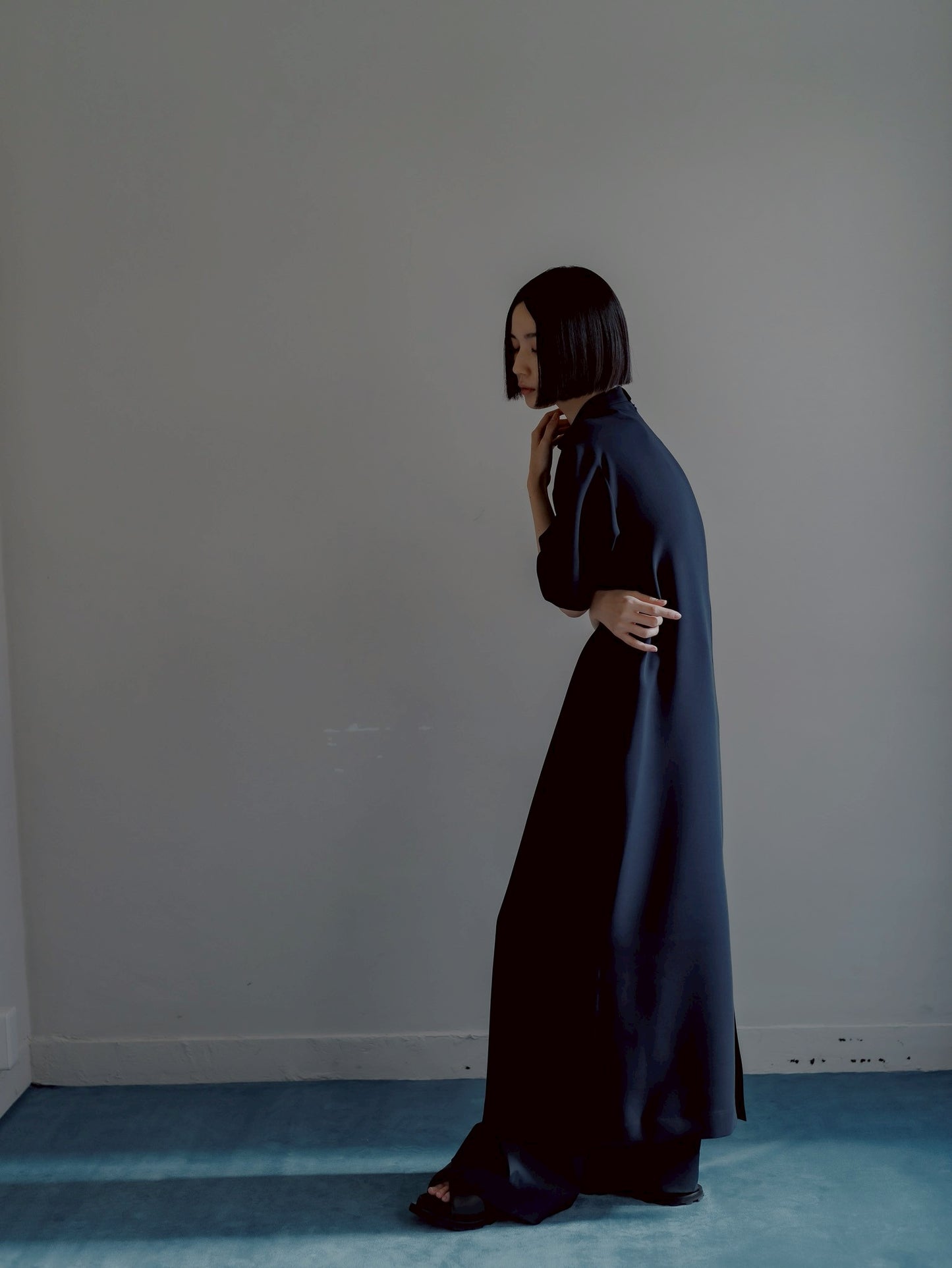 long dress (navy)