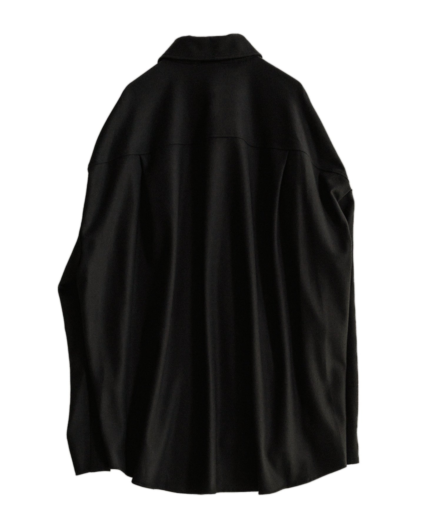 pre order / double brushed shirt (black)