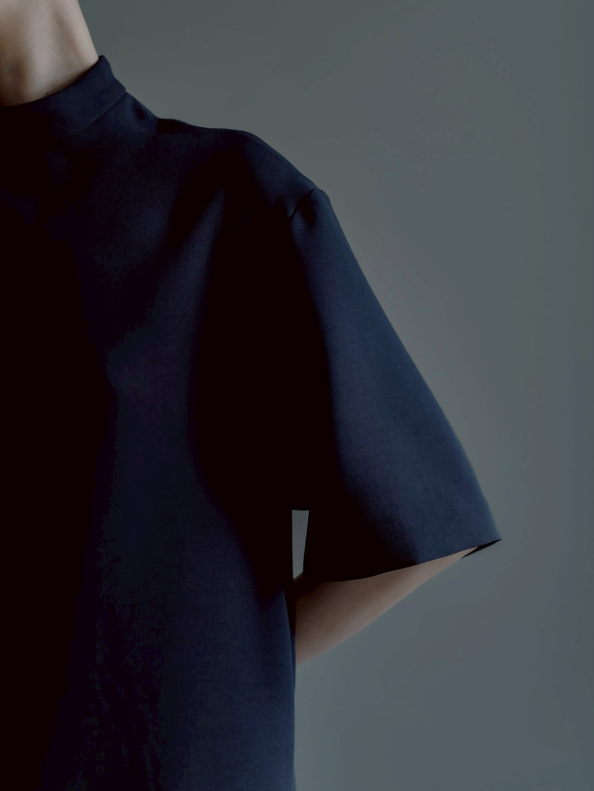 long dress (navy)