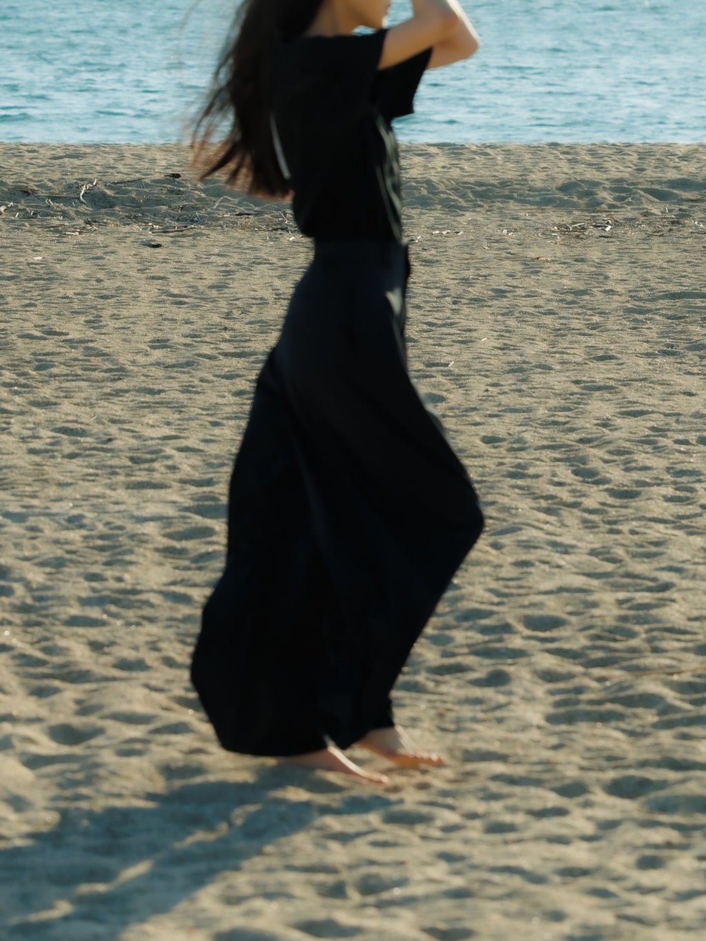 2-tuck so-wide pants (navy)