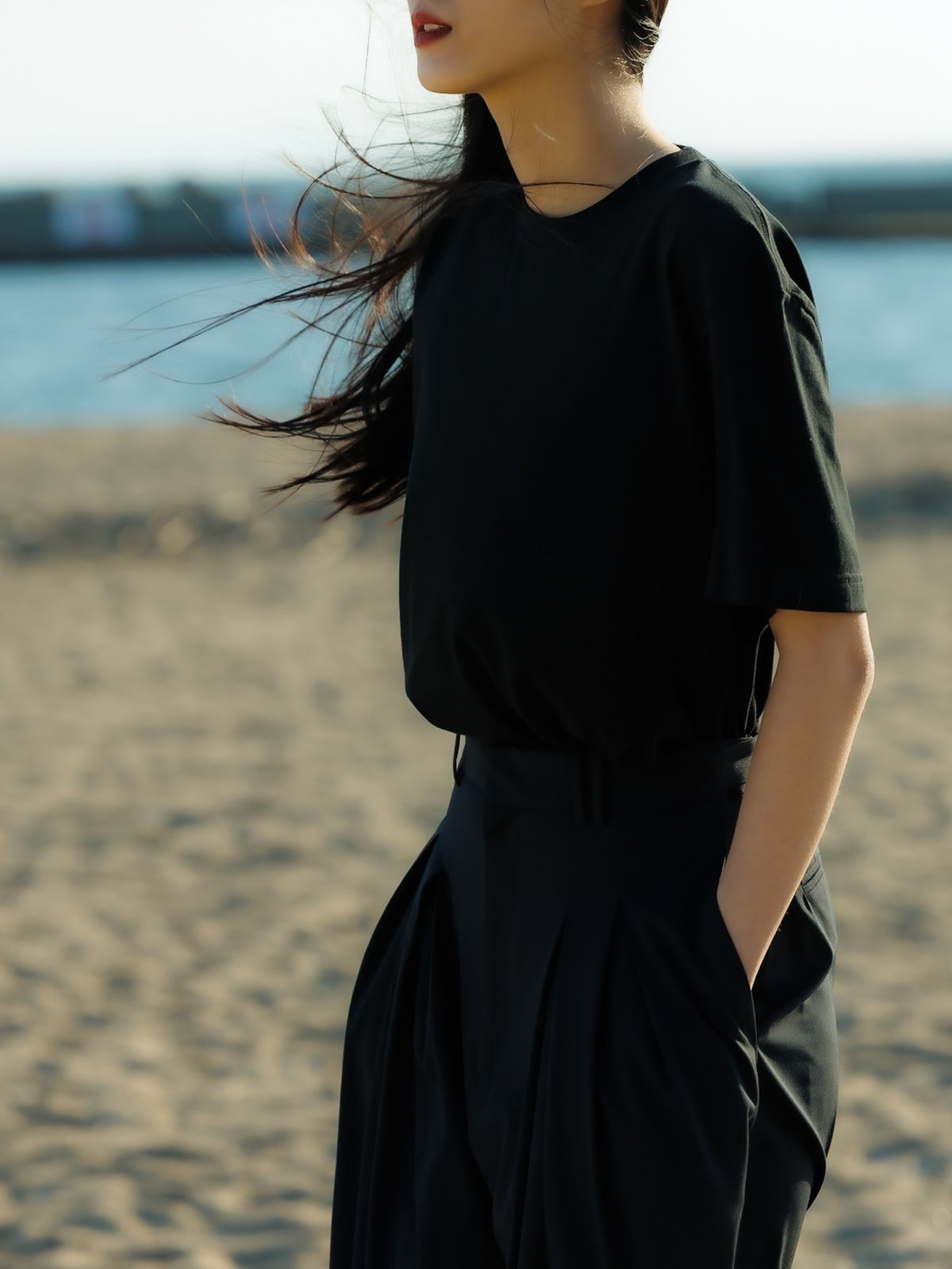 photo tee (black)