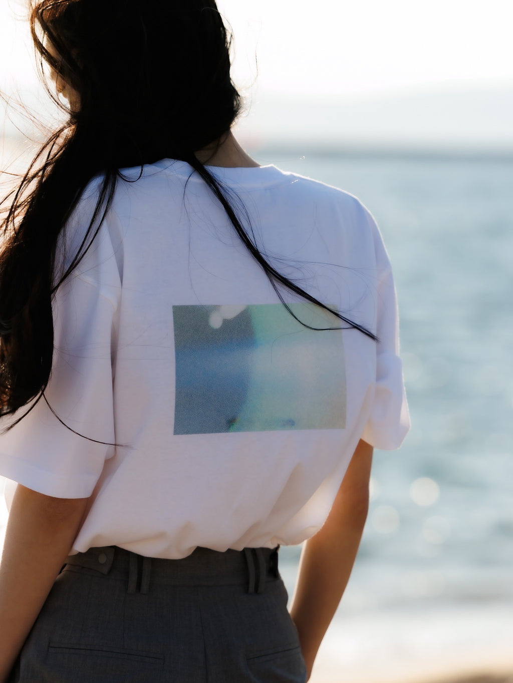 photo tee (white)