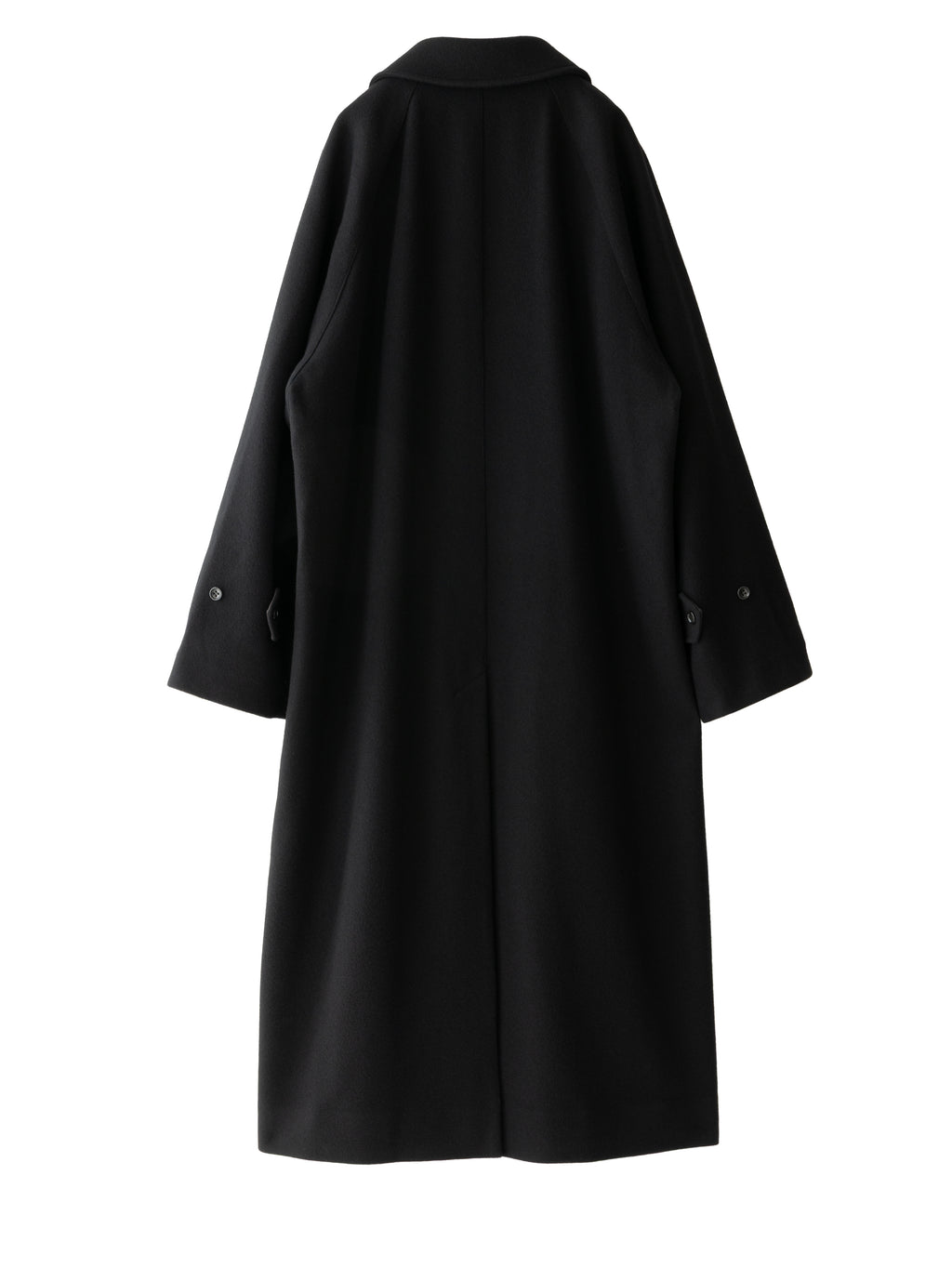 【pre order】Balmacaan coat (black)