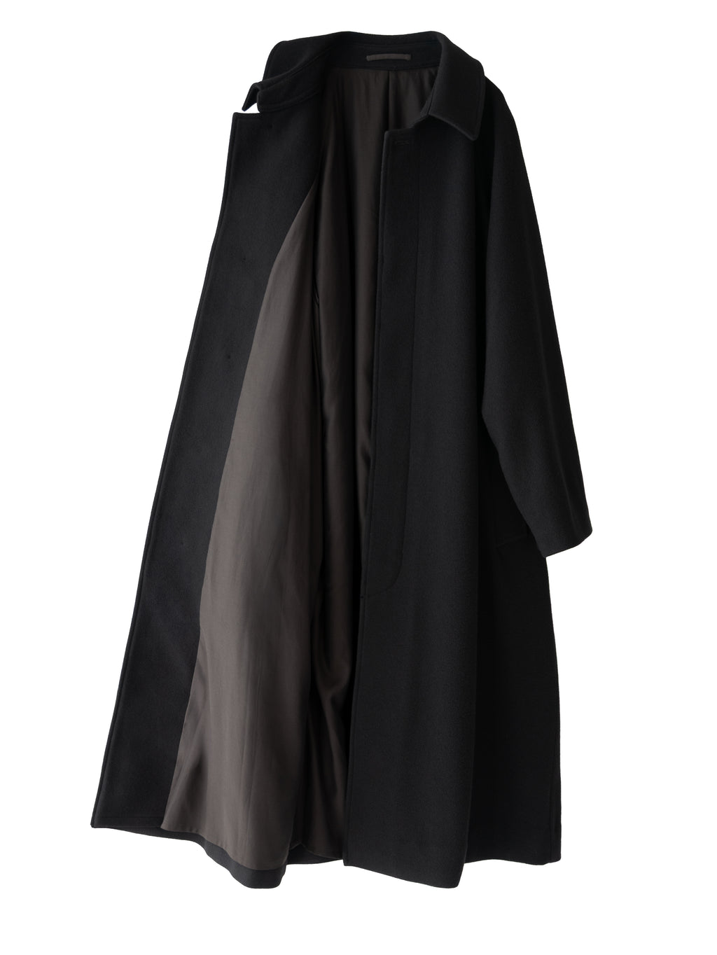 【pre order】Balmacaan coat (black)