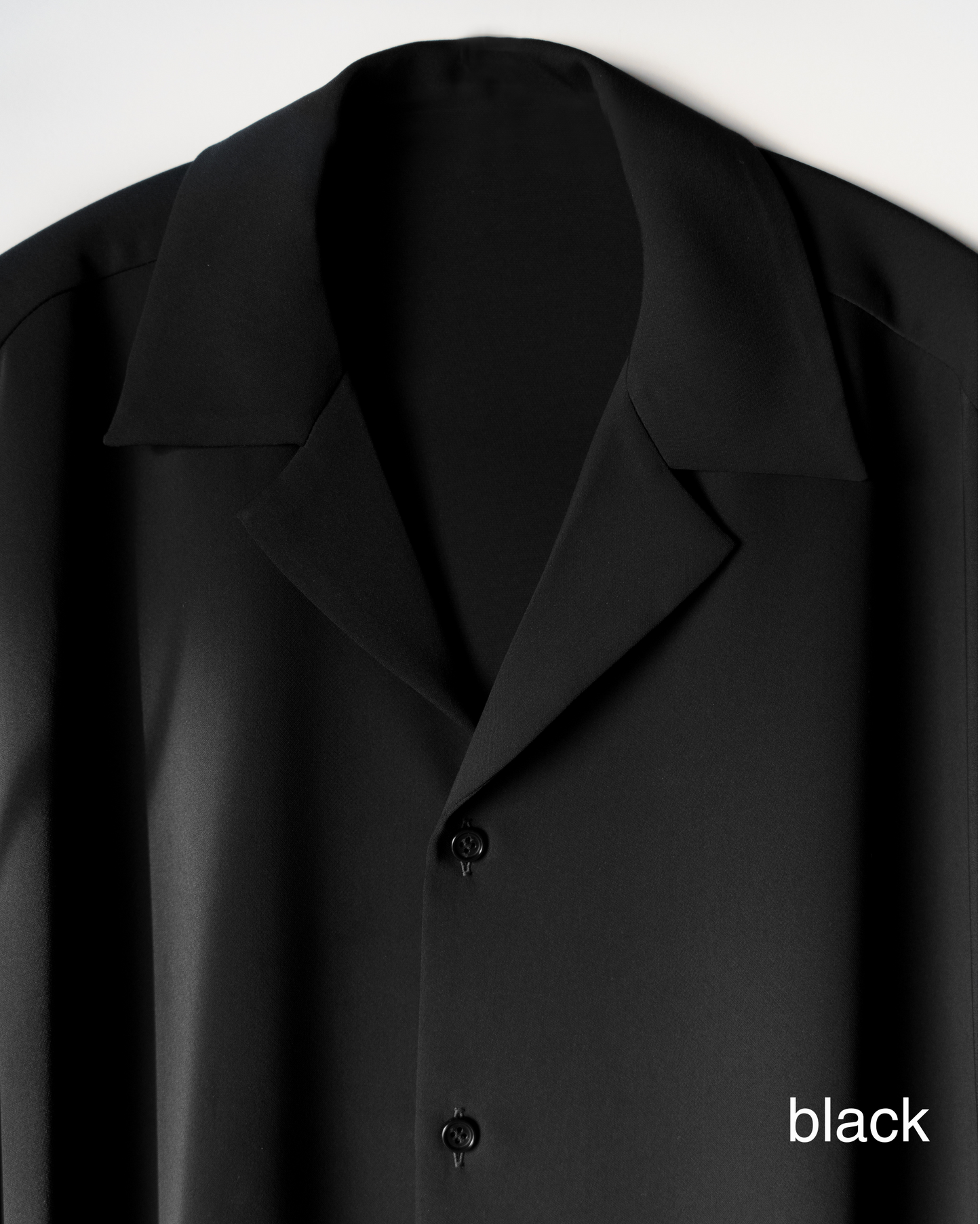open collar shirt