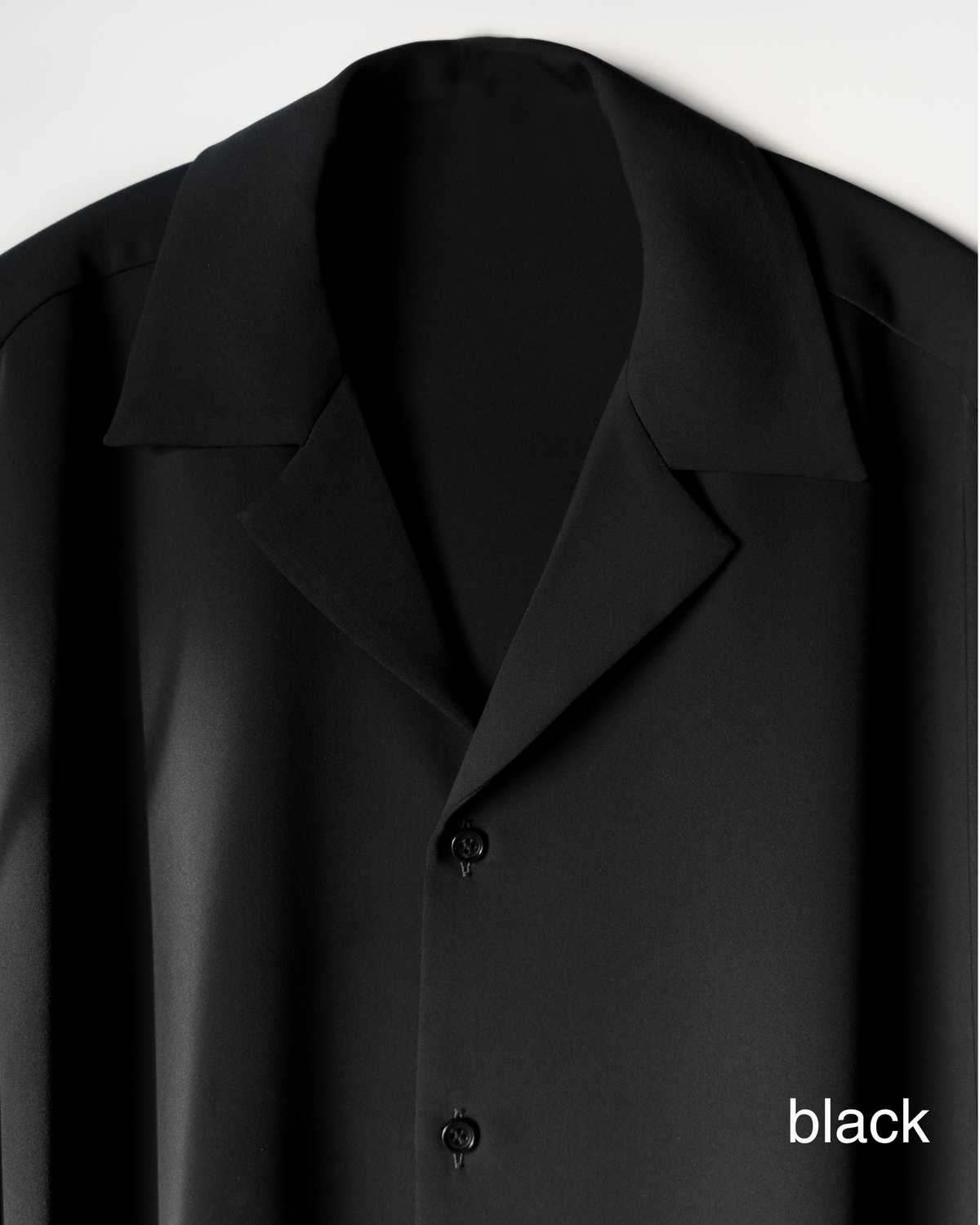 open collar shirt