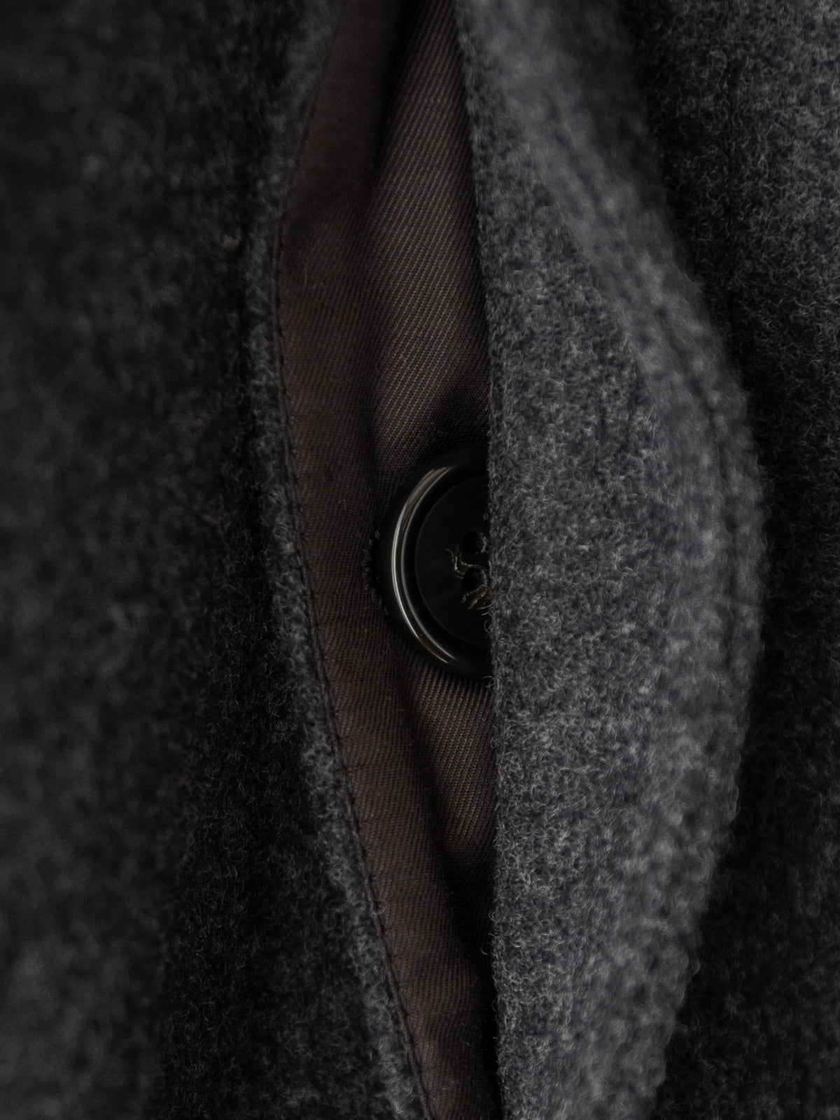 【pre order】Balmacaan coat (charcoal)