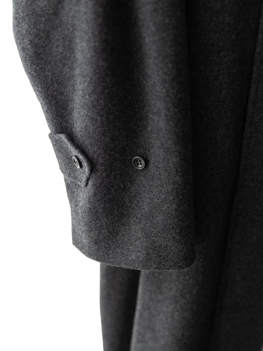 【pre order】Balmacaan coat (charcoal)