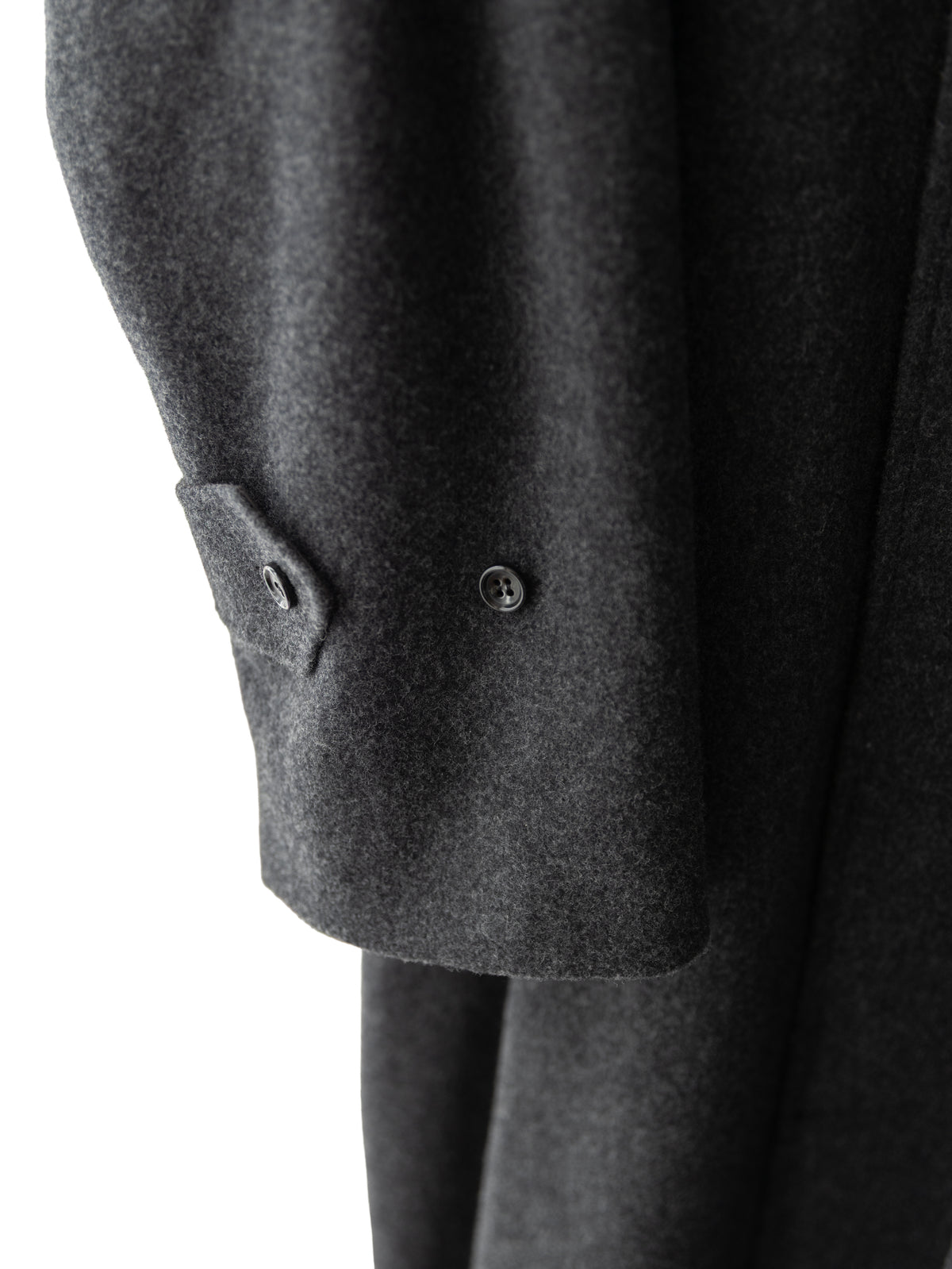 【pre order】Balmacaan coat (charcoal)