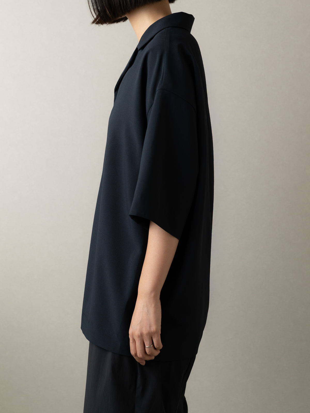 【order】open collar shirt -air-