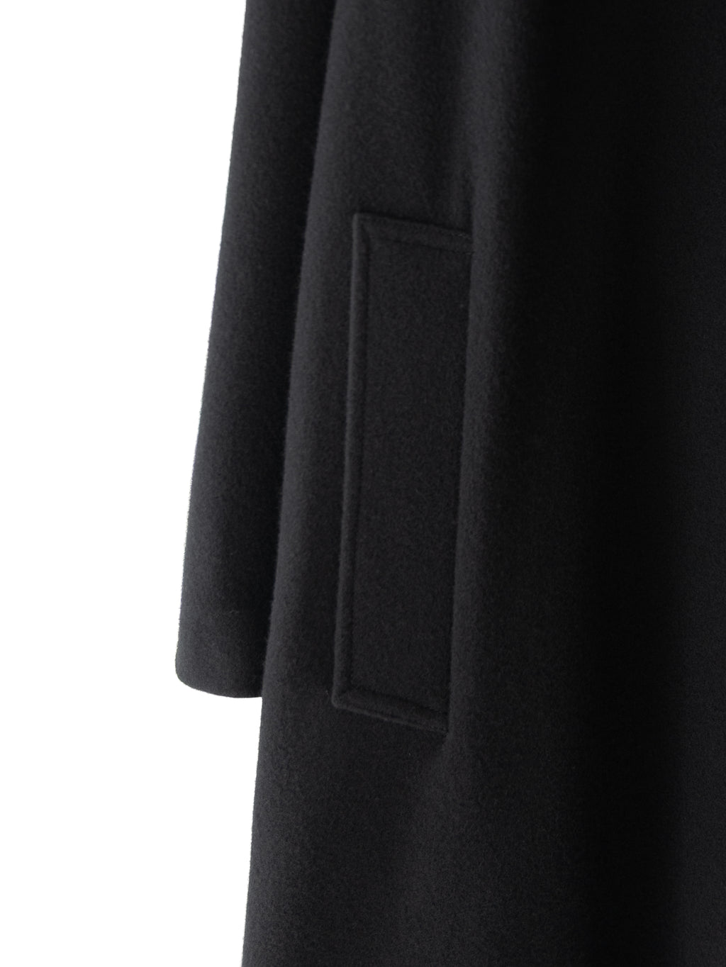 【pre order】Balmacaan coat (black)