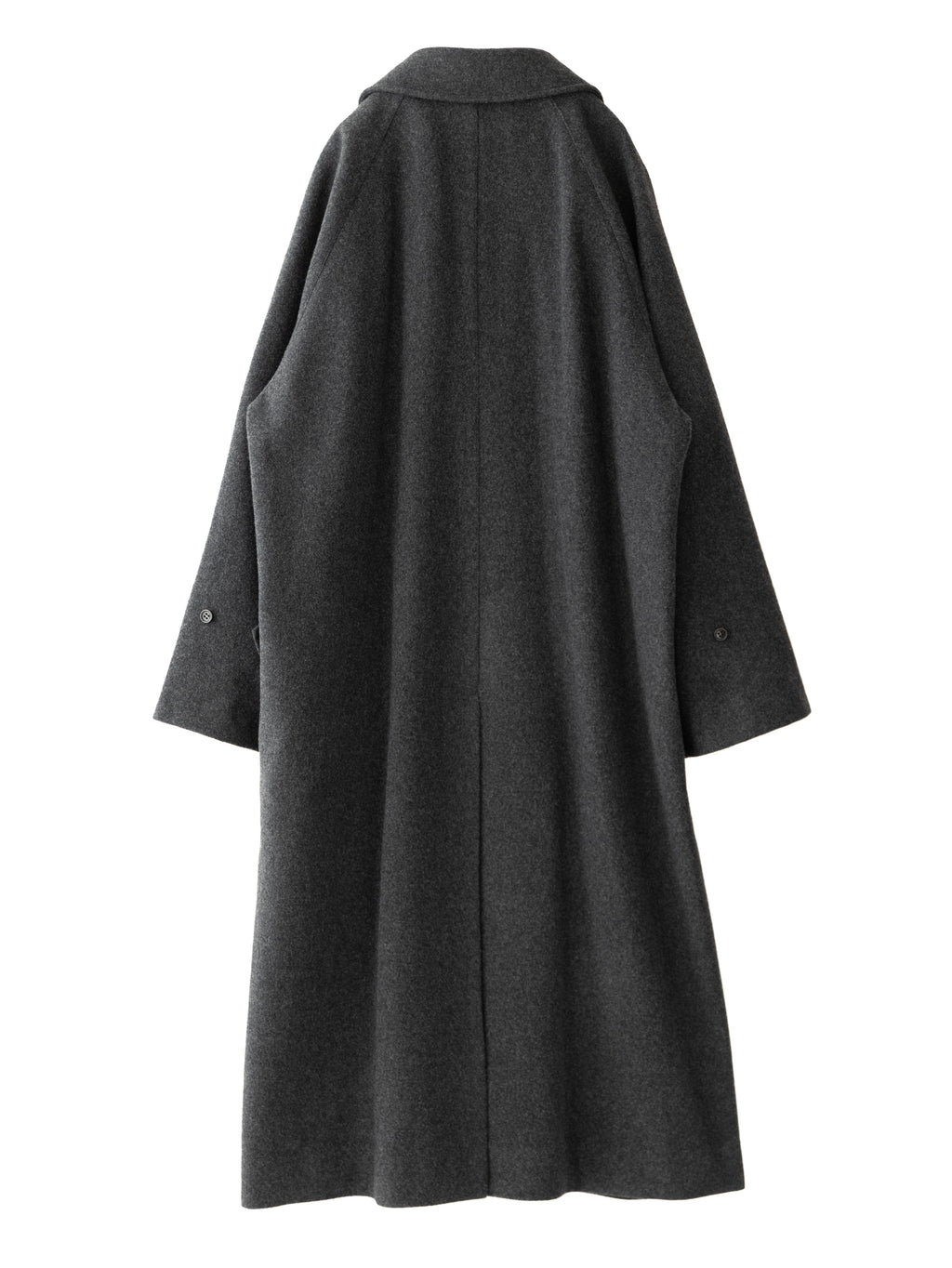 【pre order】Balmacaan coat (charcoal)