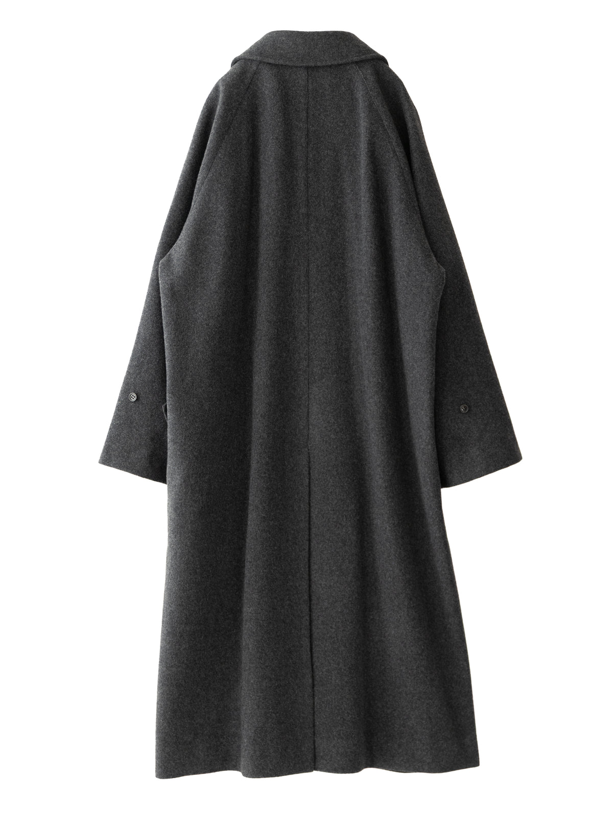 【pre order】Balmacaan coat (charcoal)