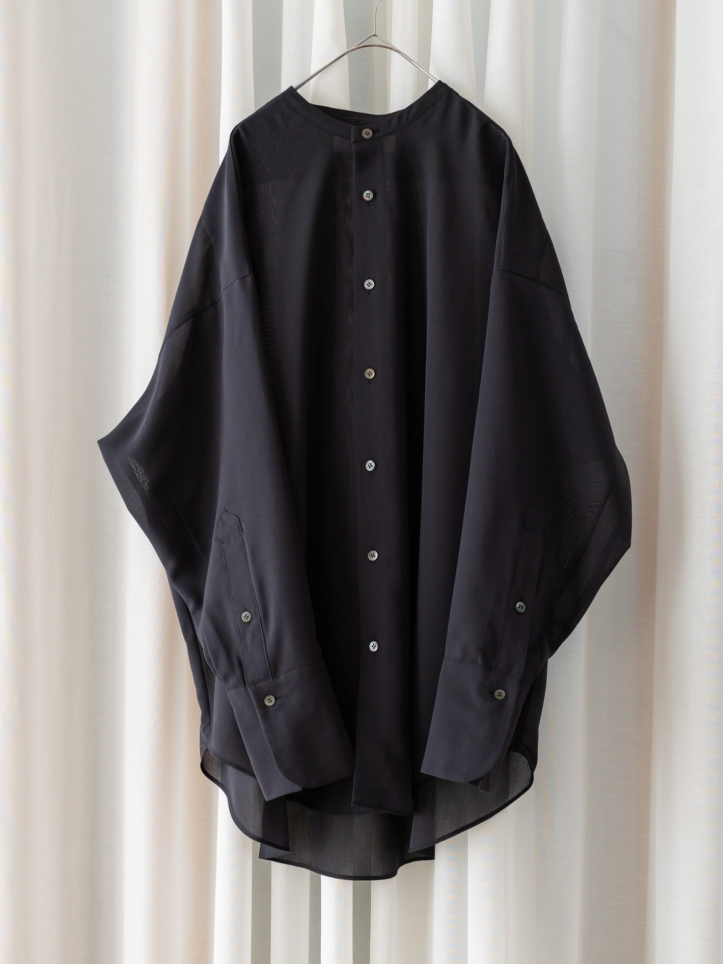 pre order / calm air shirt(navy)