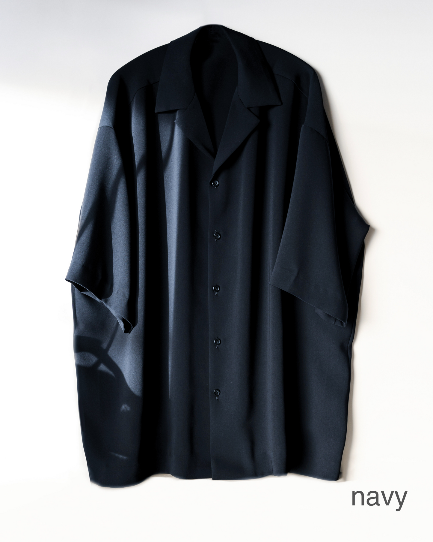 open collar shirt