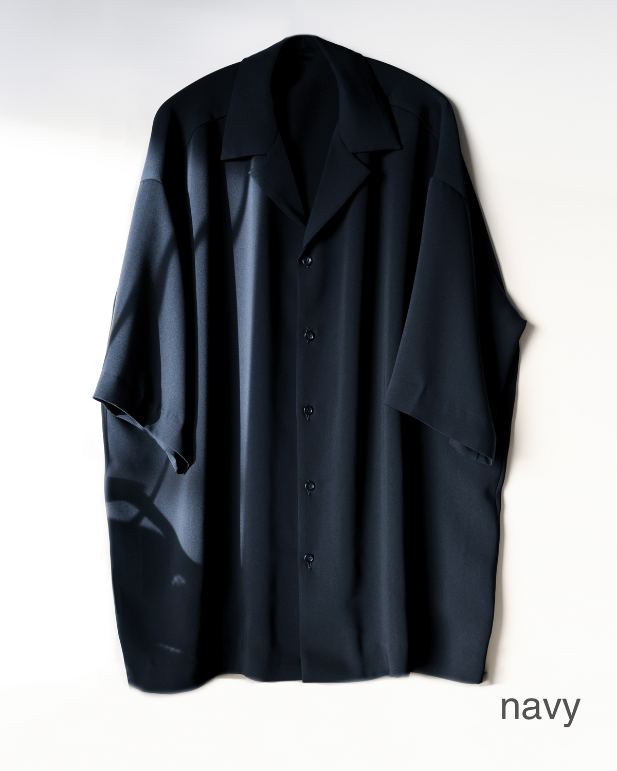 open collar shirt