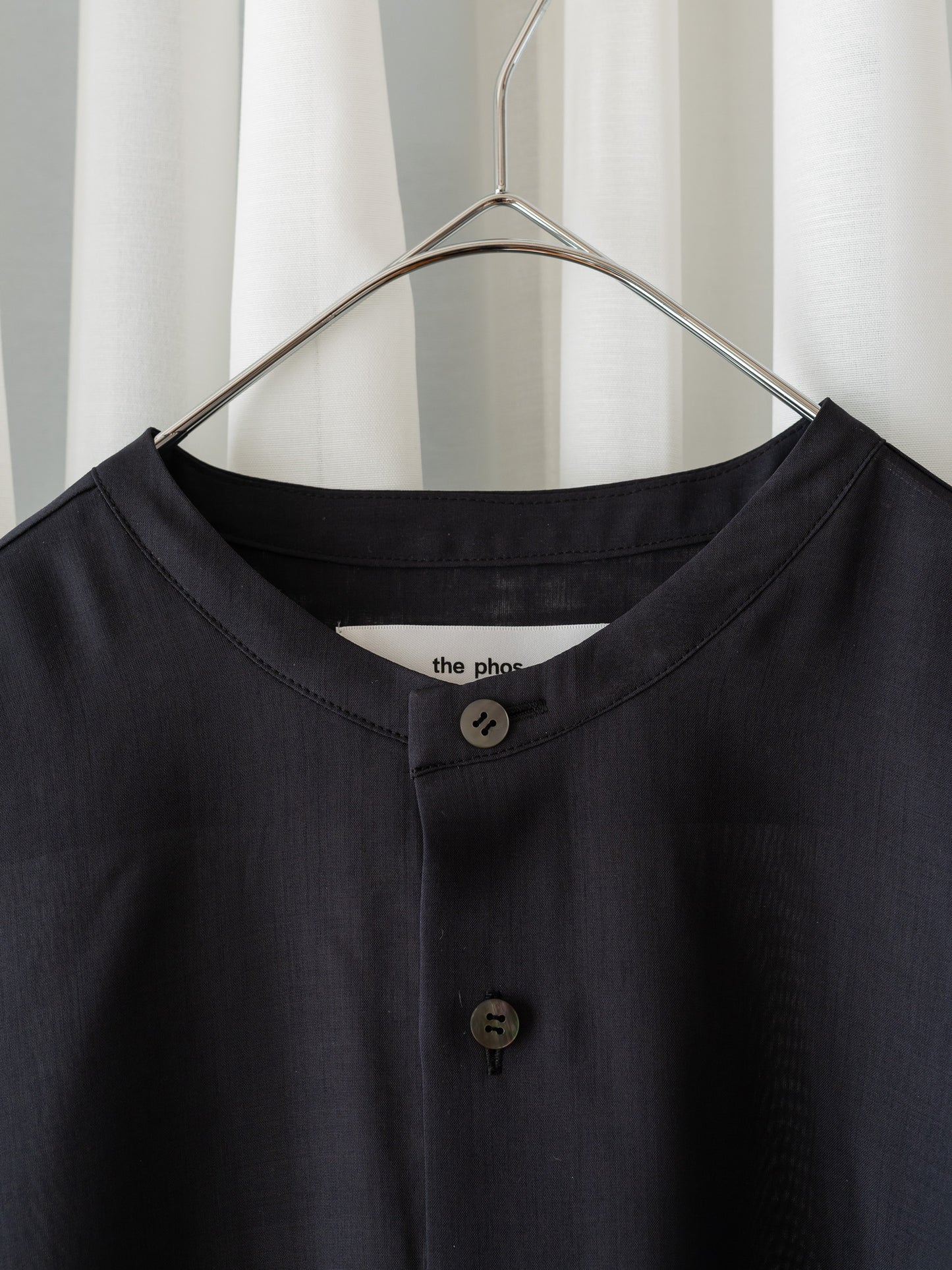 pre order / calm air shirt(navy)