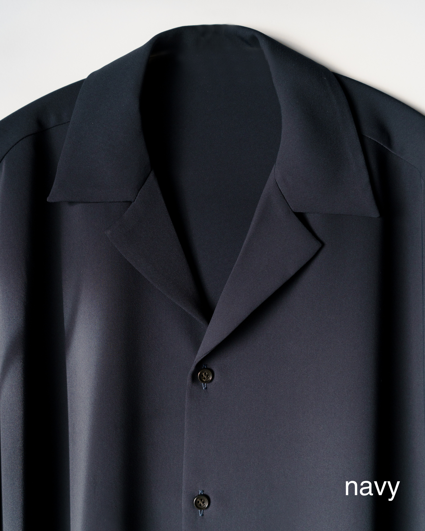 open collar shirt