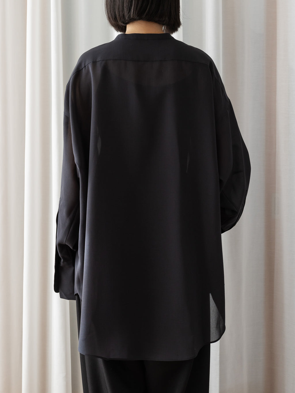 calm air shirt(navy)