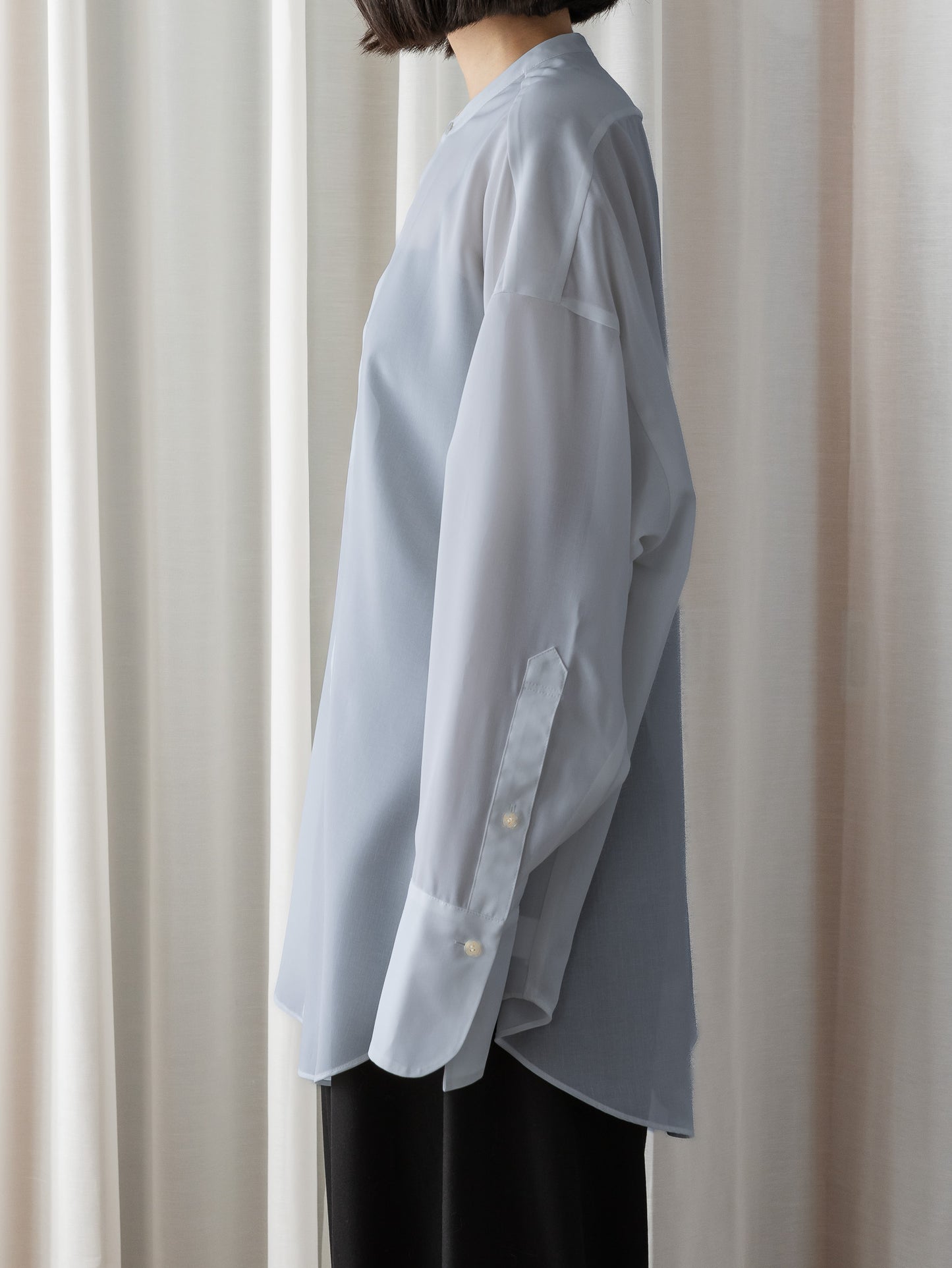 calm air shirt(pale blue)