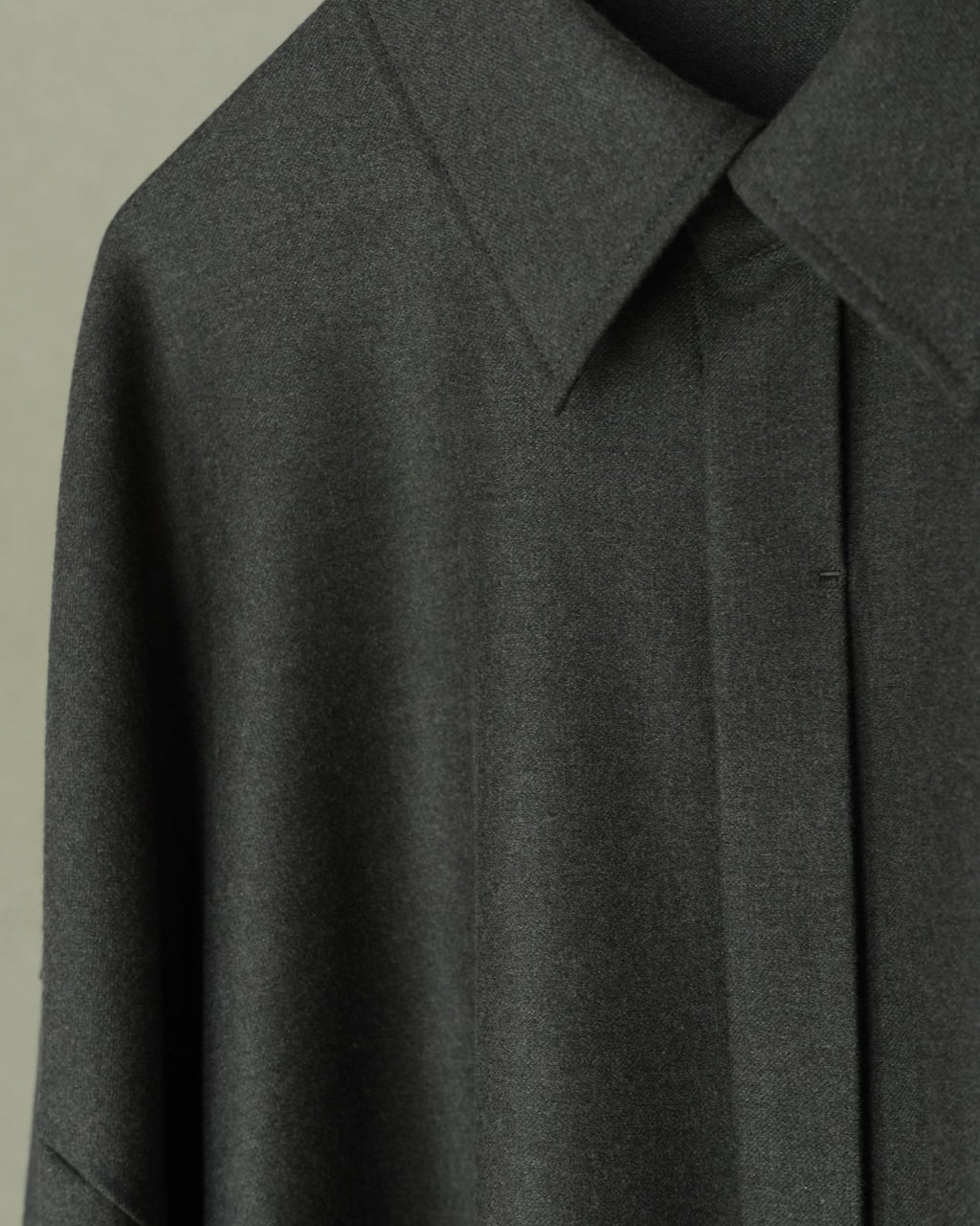 double brushed shirt (gray)