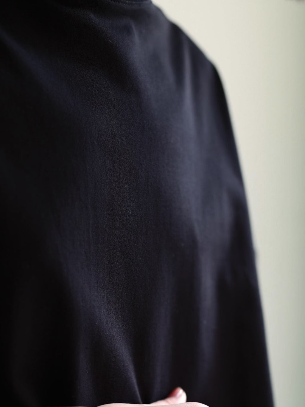 half sleeve tee (black)