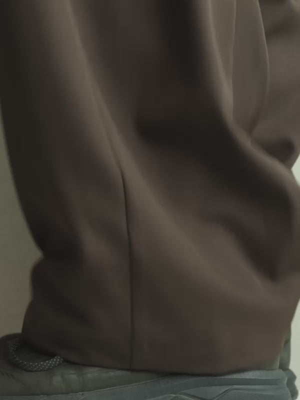 easy drawstring pants(d.brown)