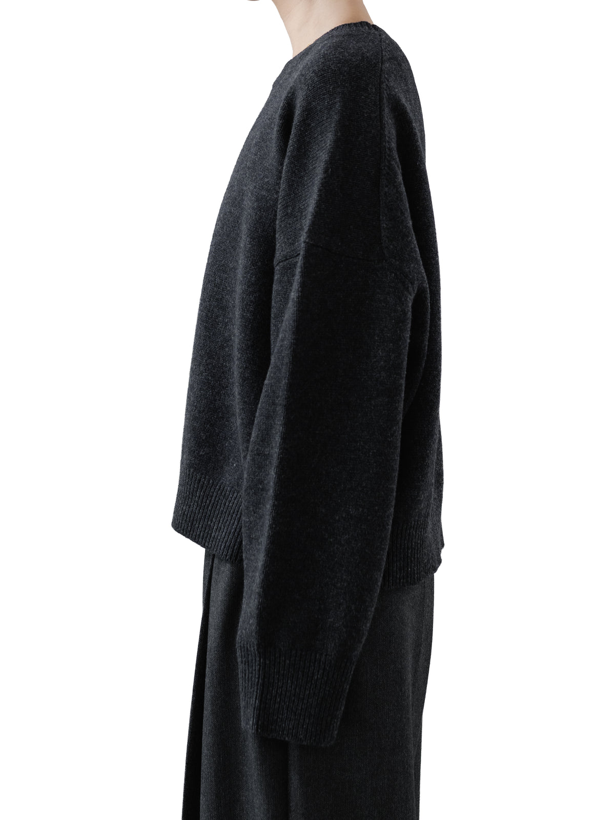 【pre order】Crew neck knit