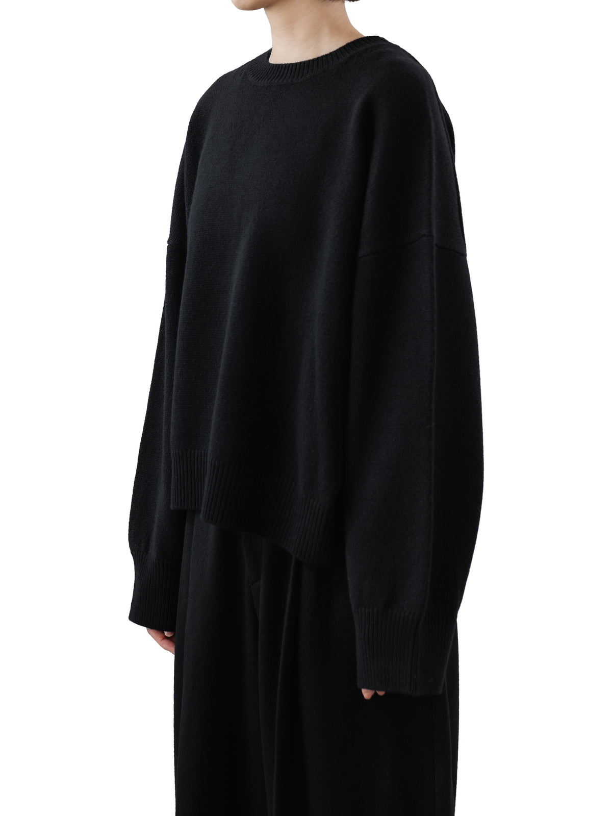 【pre order】Crew neck knit