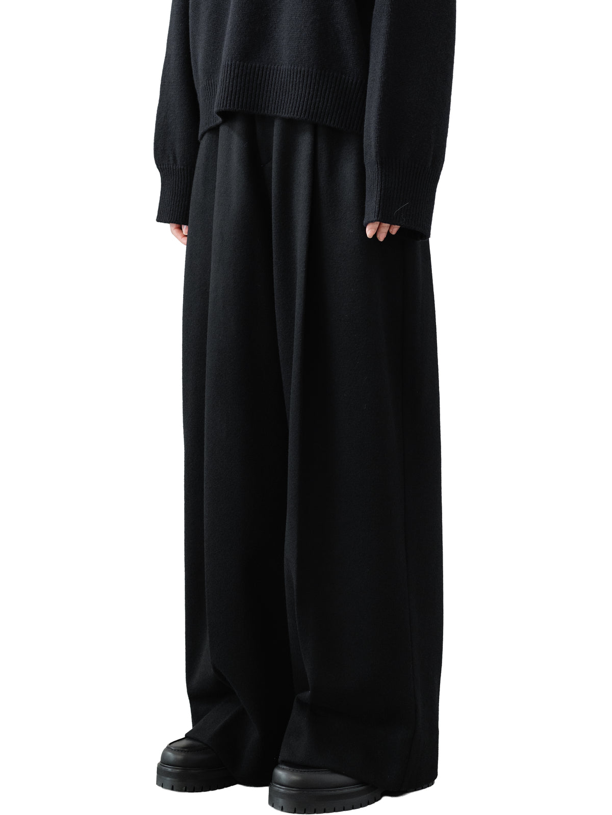 【pre order】Altema pants -melton beaver-