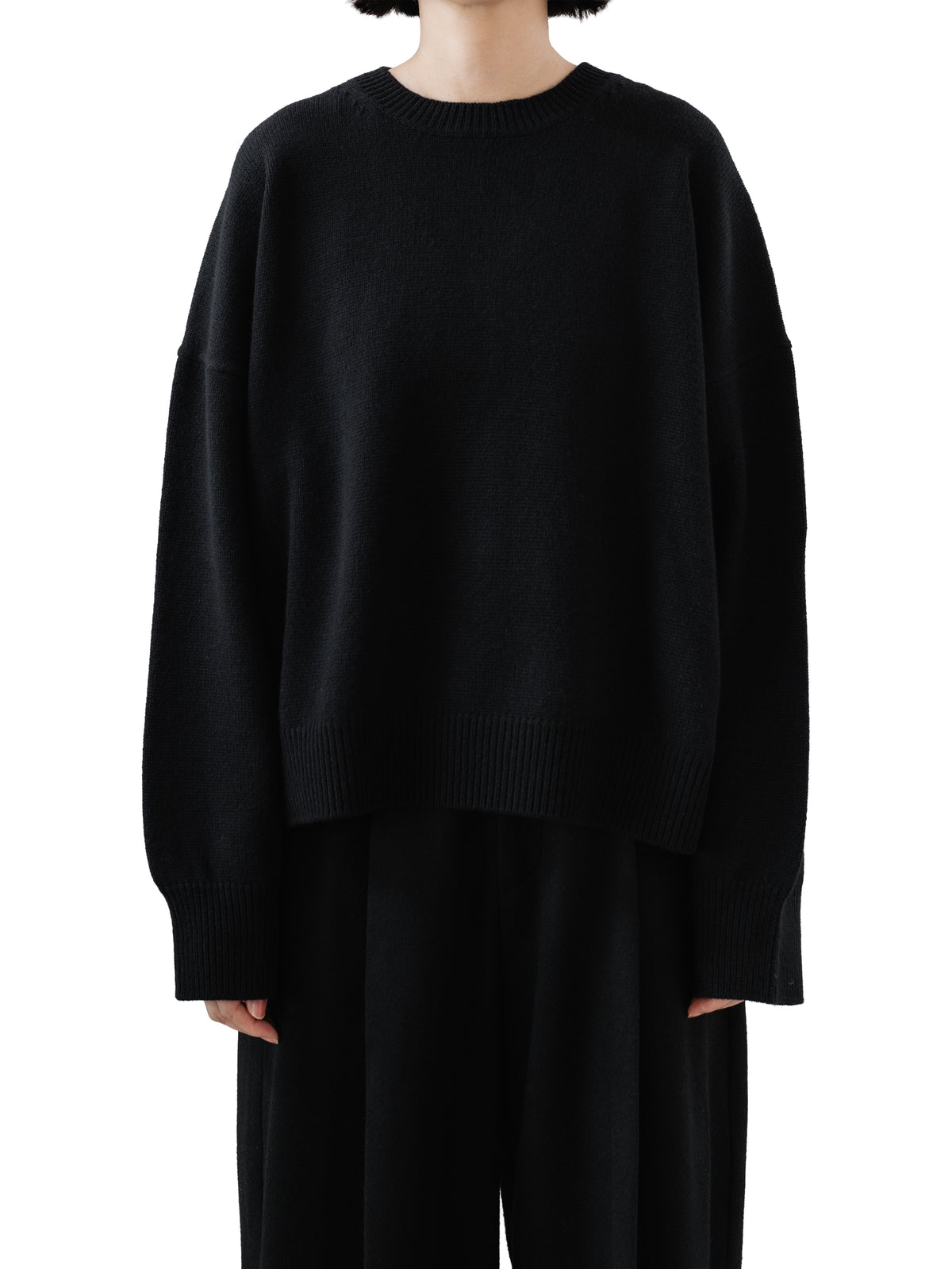 【pre order】Crew neck knit
