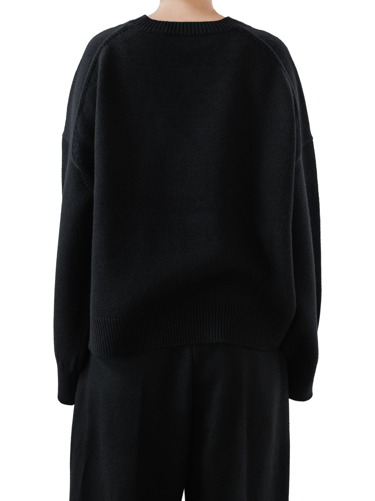 【pre order】Crew neck knit
