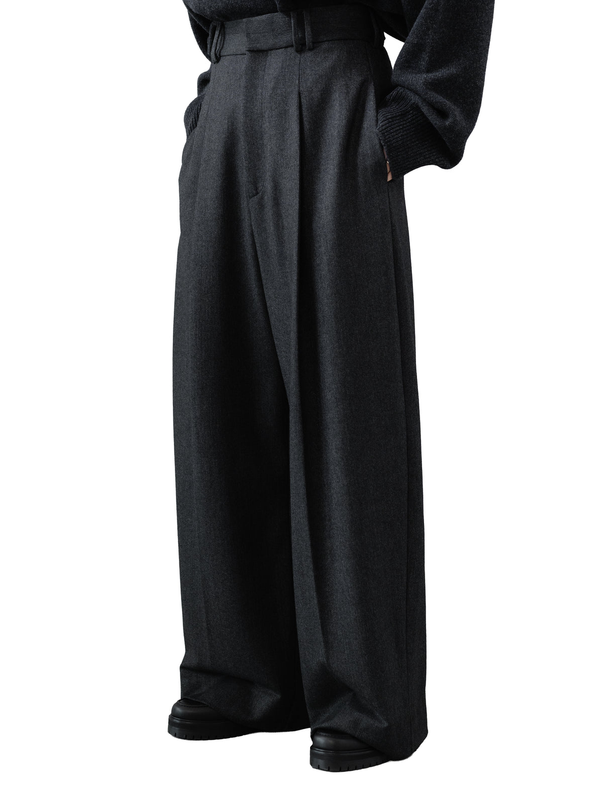 【pre order】Altema pants -herringbone-