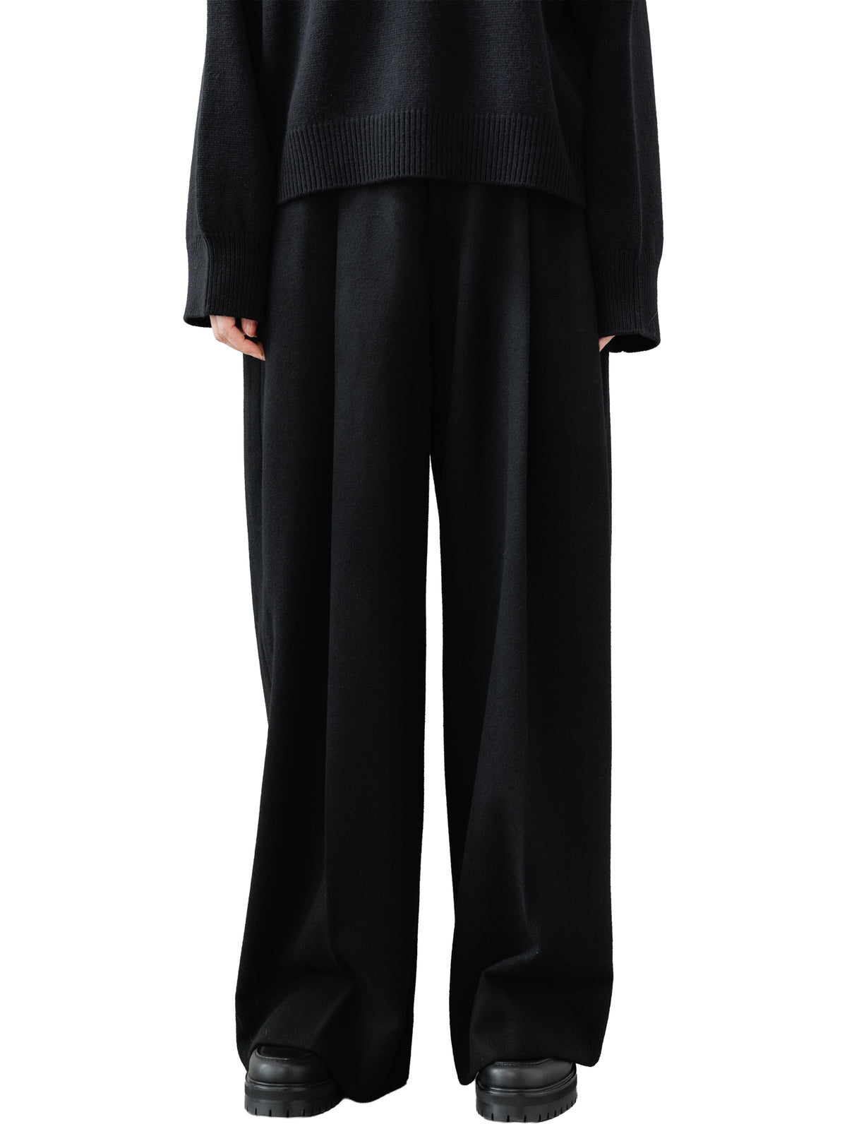 【pre order】Altema pants -melton beaver-